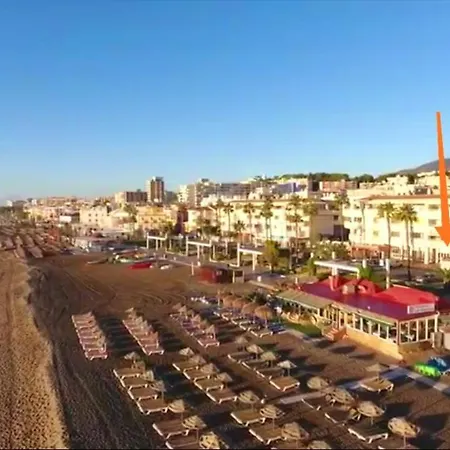 Appartamento Lola Y Manuela En Primera Linea Playa Carihuela Con Excelente Terraza-jardin De 80 M2 Frente Al Mar Con Aparcamiento Privado Ideal Descansar Oyendo Olas Del Mar *