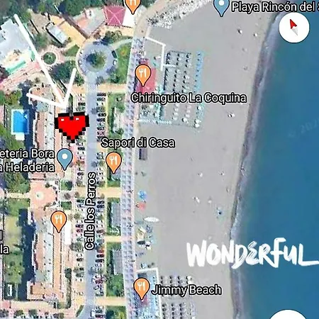 Appartement Lola Y Manuela En Primera Linea Playa Carihuela Con Excelente Terraza-jardin De 80 M2 Frente Al Mar Con Aparcamiento Privado Ideal Descansar Oyendo Olas Del Mar *