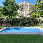Apartman Lola Y Manuela En Primera Linea Playa Carihuela Con Excelente Terraza-jardin De 80 M2 Frente Al Mar Con Aparcamiento Privado Ideal Descansar Oyendo Olas Del Mar Torremolinos